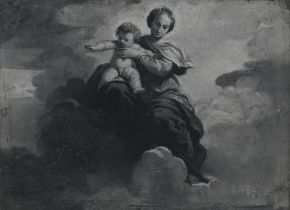 Madonna and Child in glory