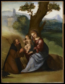 Madonna con il Bambino e sant'Antonio Abate
