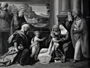 Sacra Famiglia con i santi Zaccaria, Elisabetta, Giovannino, Anna e Gioacchino